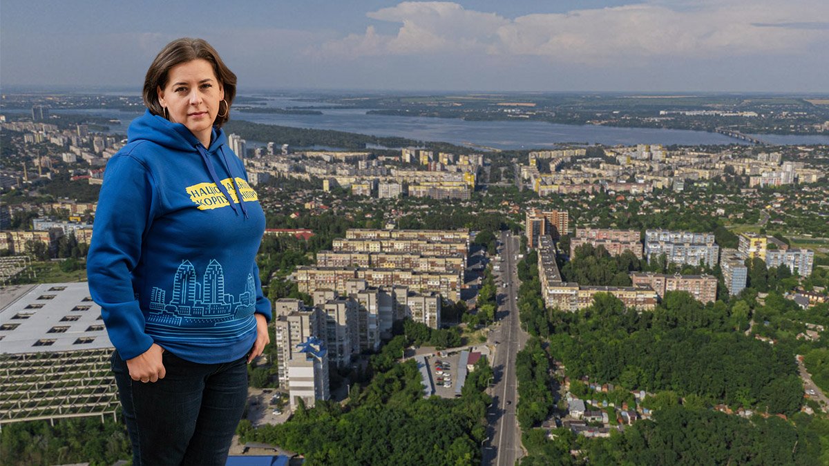 "Мы создадим департамент ОСМД в горсовете": Юлия Черечеча, Национальный Корпус Днепр