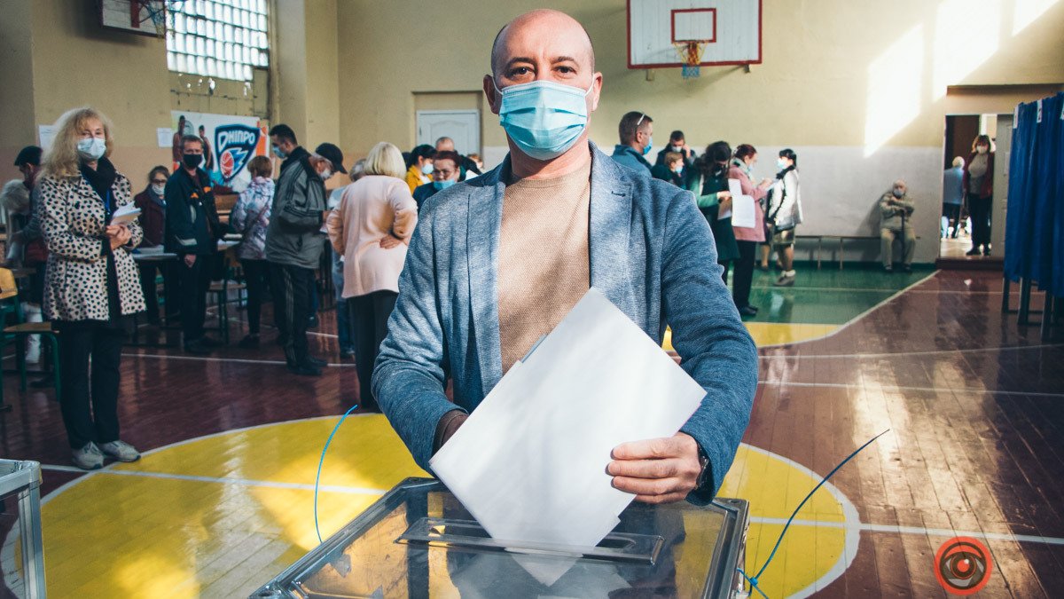 Александр Турчин призвал проголосовать жителей Центрального района Днепра