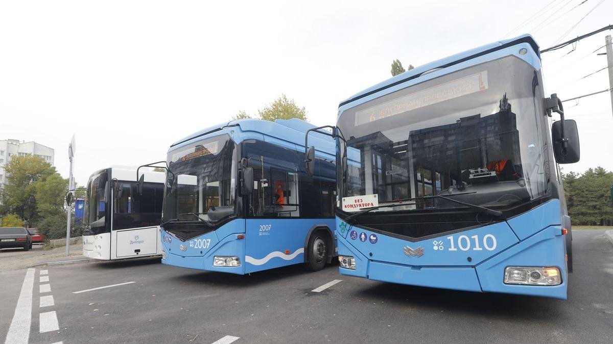 В Днепре подвели итоги первого месяца работы электробусов на троллейбусном маршруте №6