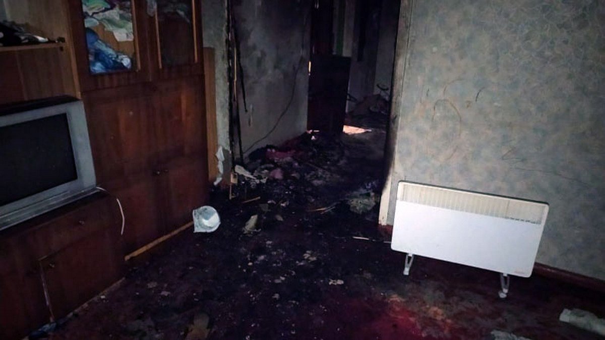 В Днепропетровской области пожар унес жизни двоих маленьких детей