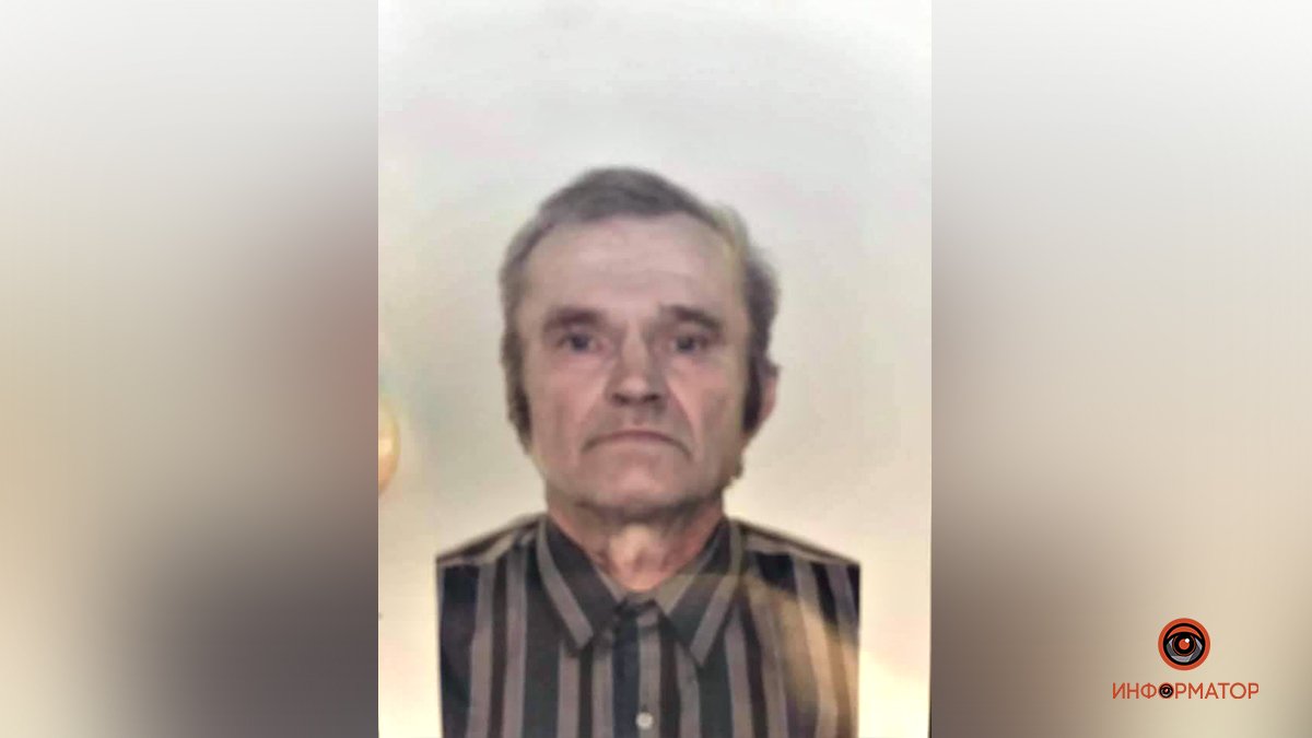В Днепре 71-летний мужчина вышел из дома и пропал