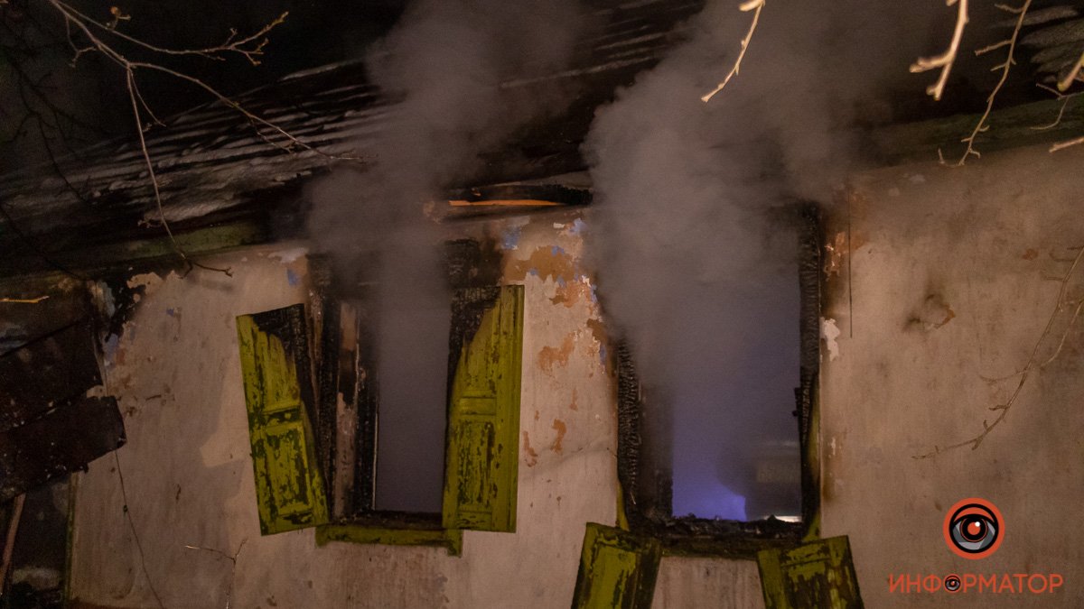 В Обуховке сгорел частный дом: погиб мужчина