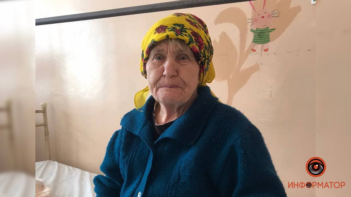 Пропавшую в Обуховке пожилую женщину нашли в больнице в Днепре