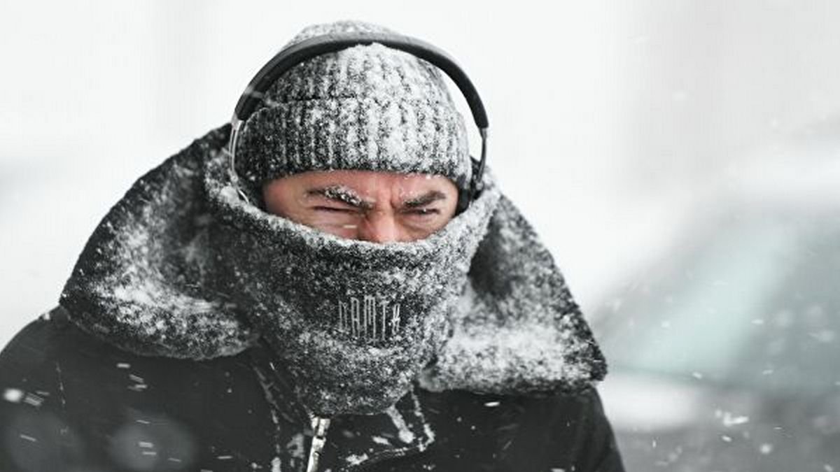 Минусовая температура в Днепре: что делать при обморожениях