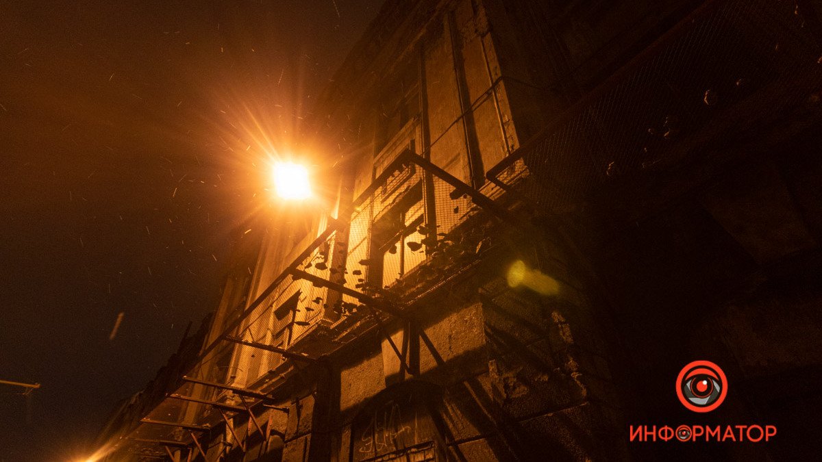 Индустриальный Днепр: как в городе ночью выглядит проспект Свободы