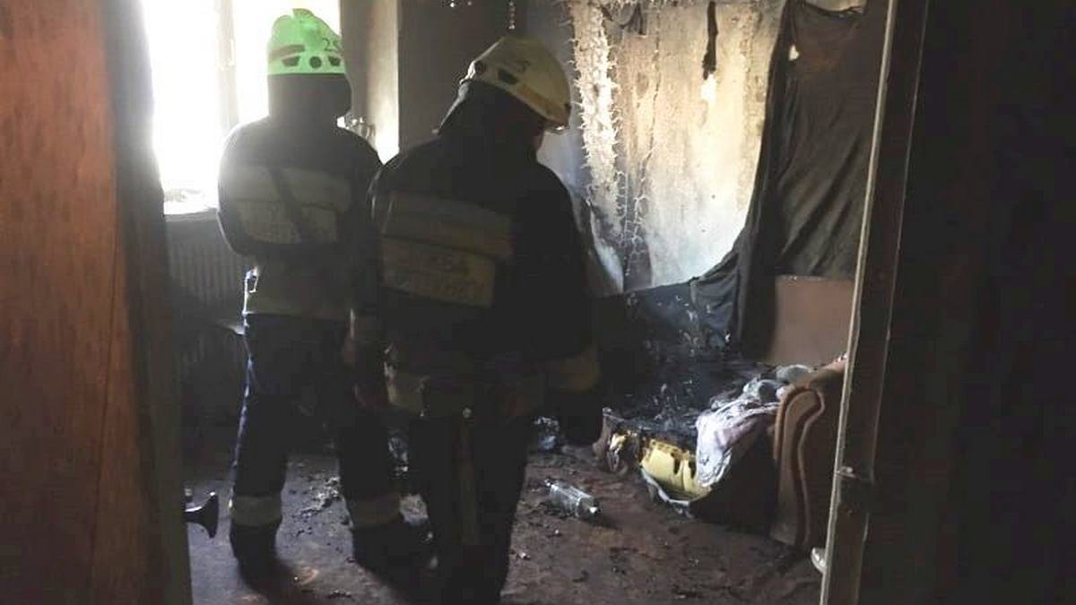 В Днепре в сгоревшей квартире обнаружили обугленный труп