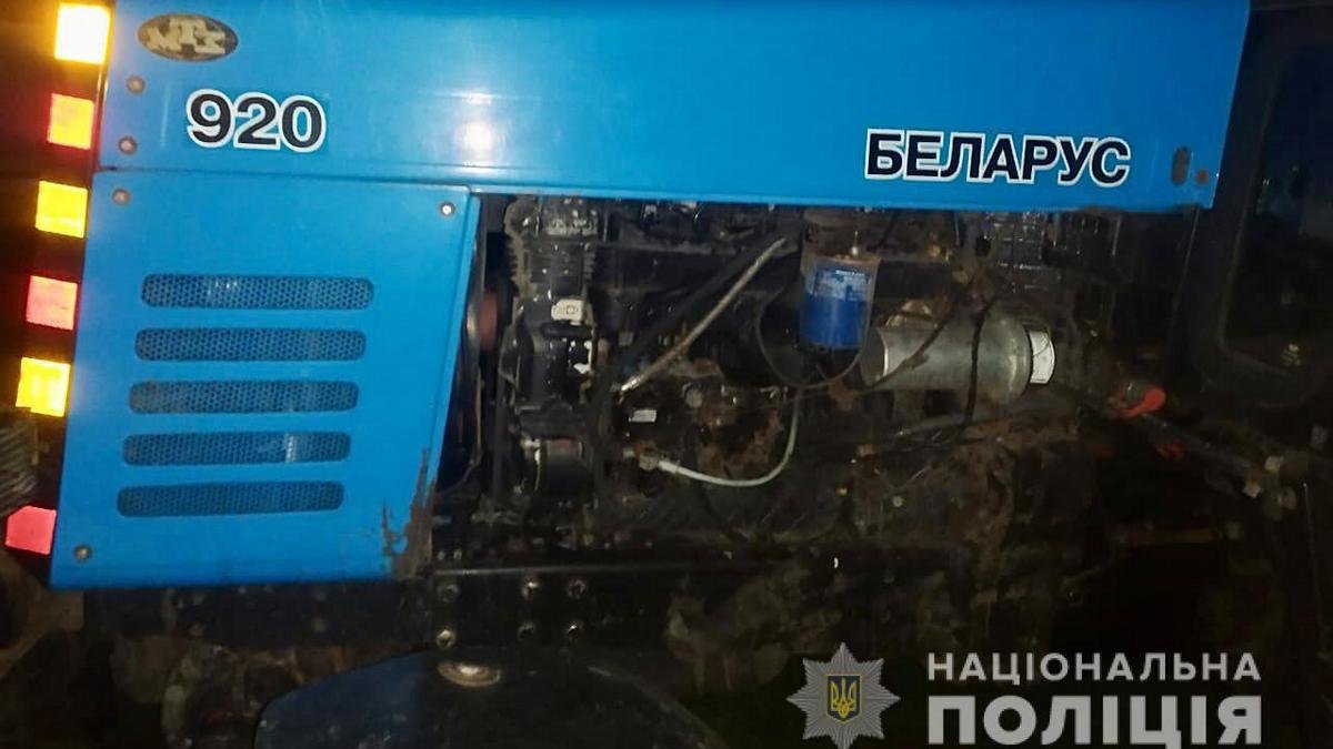 В Днепропетровской области мужчина угнал трактор соседа
