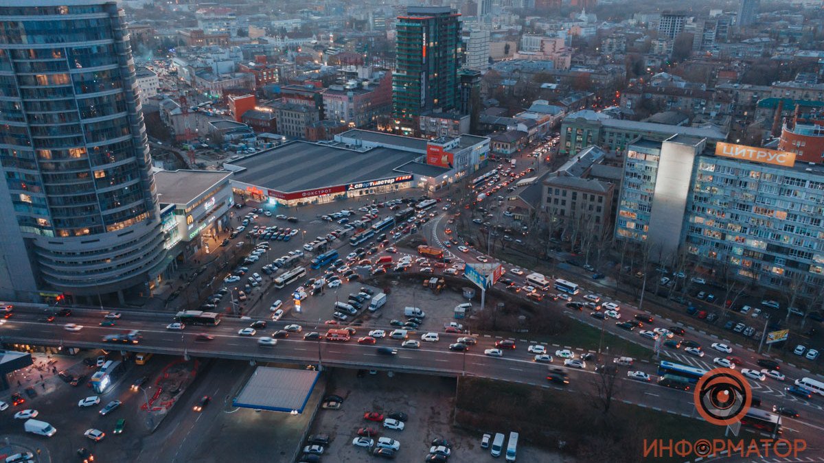 В Днепре собираются сузить тротуары на Харьковской и Ульянова