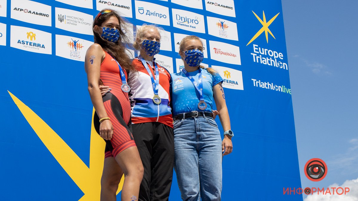 Кубок Европы по триатлону в Днепре: как прошли соревнования юниоров