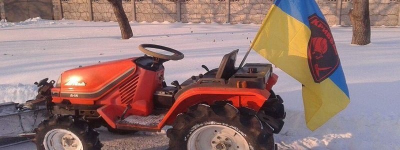Военные сделали снегоуборочную машину своими руками (ФОТО И ВИДЕО)