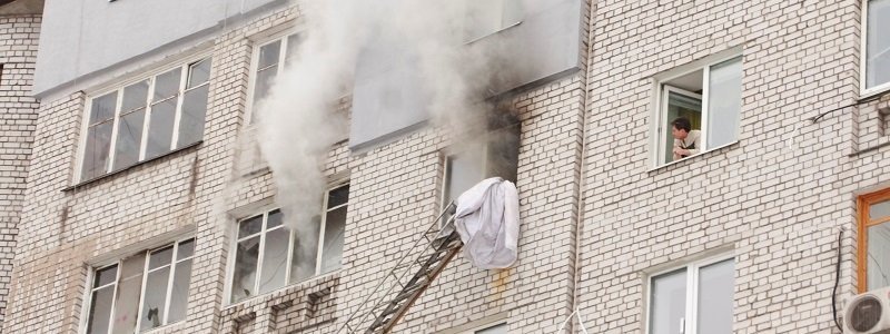 Пожар на Высоцкого: в огне погибла двухлетняя девочка (ФОТО, ВИДЕО)