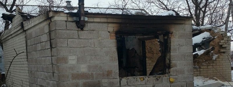 Под Днепром при пожаре погиб мужчина