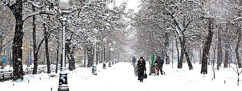 Сказочный Днепр: в город вернулась настоящая зима (ФОТО)