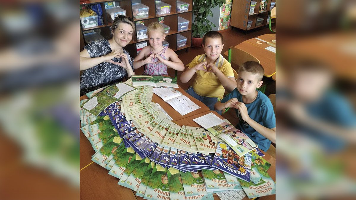 Образовательный проект «Мечтай-читай» охватил более 3 000 учеников со всей Украины