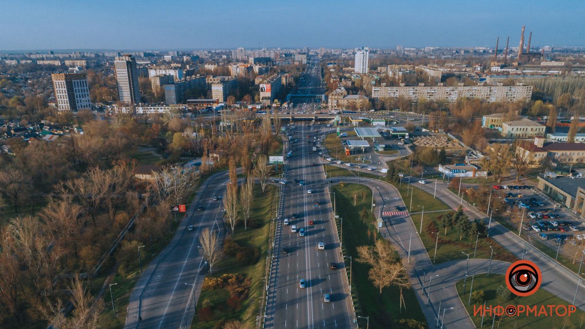 В Днепре собираются на 2 месяца сузить тротуары на Слобожанском проспекте