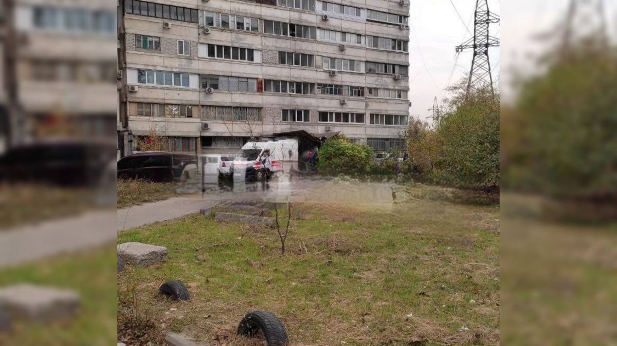 В Днепре на Слобожанском проспекте мужчина выпал из окна