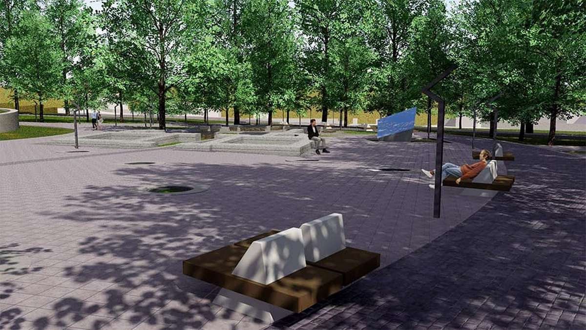 Как будет выглядеть обновленный Севастопольский парк в Днепре