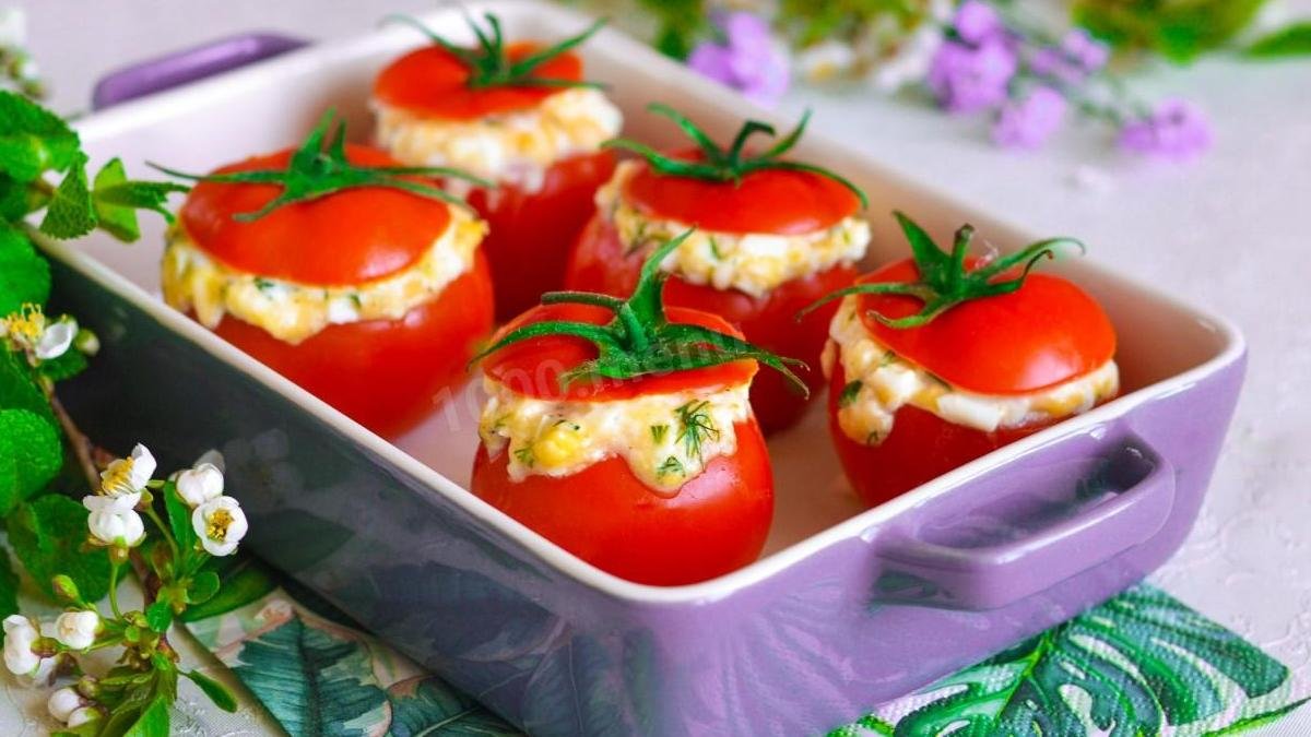 Простые и вкусные рецепты: как приготовить помидоры с сыром в духовке