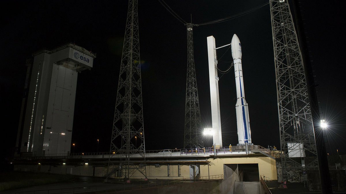 В Южной Америке запустили ракету-носитель "Вега" с двигателем, который изготовили в Днепре