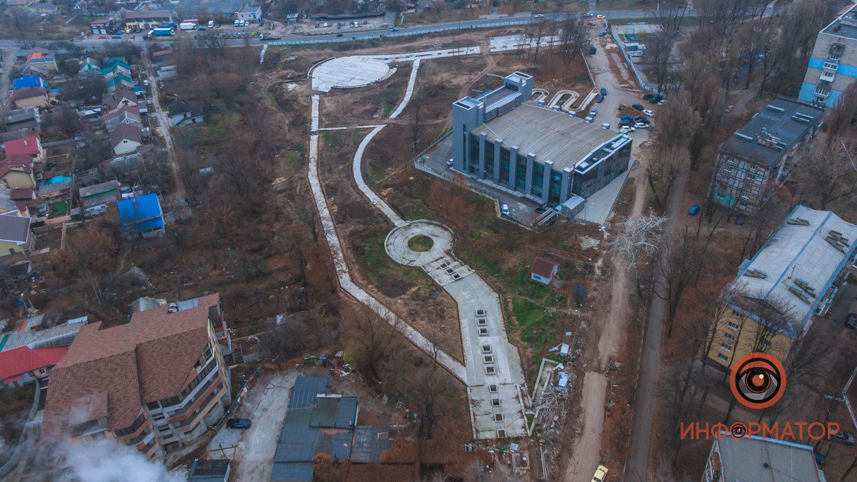 В Днепре реконструируют парк Володи Дубинина: как он выглядит сейчас