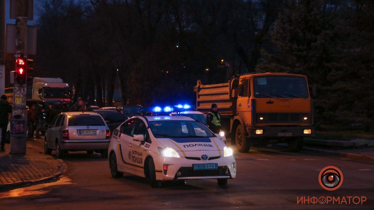 В Днепре на улице Княгини Ольги произошло задержание: что известно