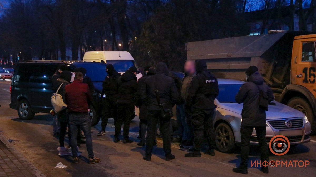 Задержание на Княгини Ольги в Днепре: подробности от полиции