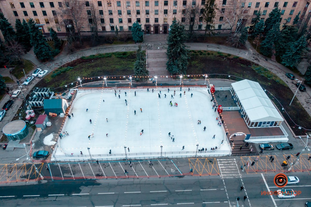 Зимние развлечения в Днепре: где покататься на коньках, санках или лыжах