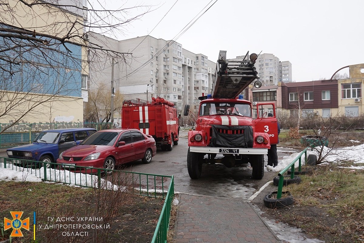 Пожар в Днепре на Дементьева: что произошло