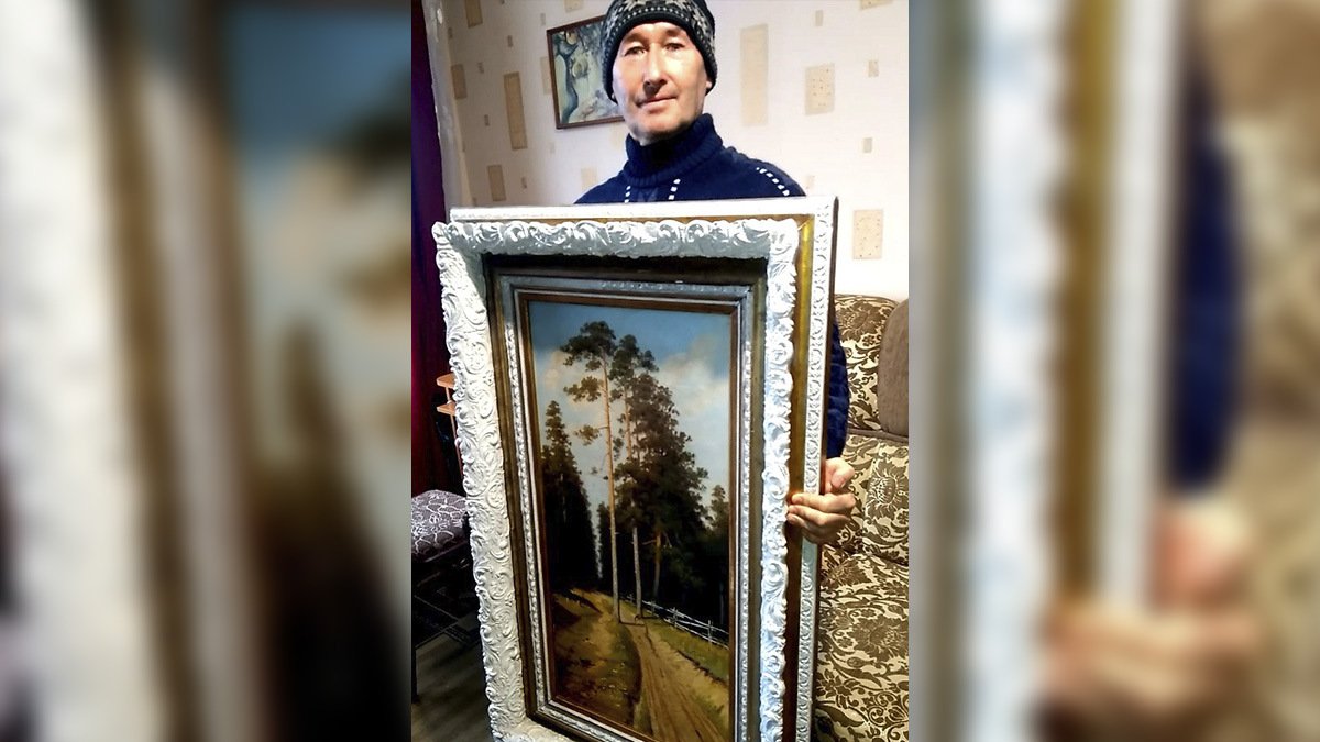 Купил за бесценок, продаст за десятки тысяч долларов: в Днепропетровской области мужчина случайно нашел картину известного художника