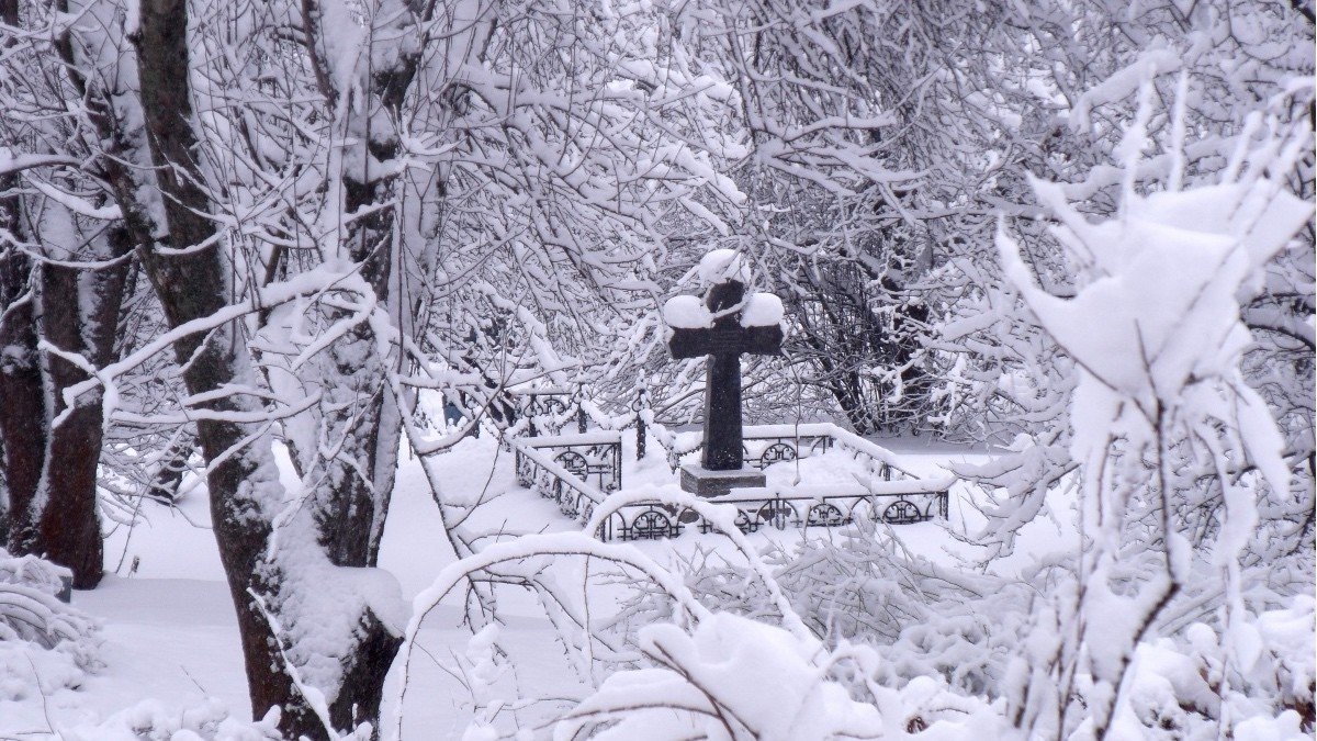 В Днепропетровской области возле кладбища в снегу нашли раздетый труп
