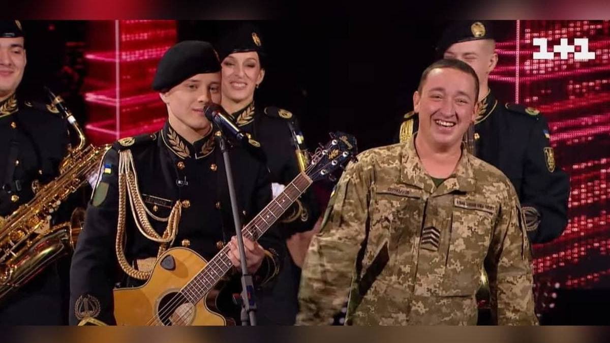 Шоу «Голос країни» покорил военный оркестр из Новомосковска