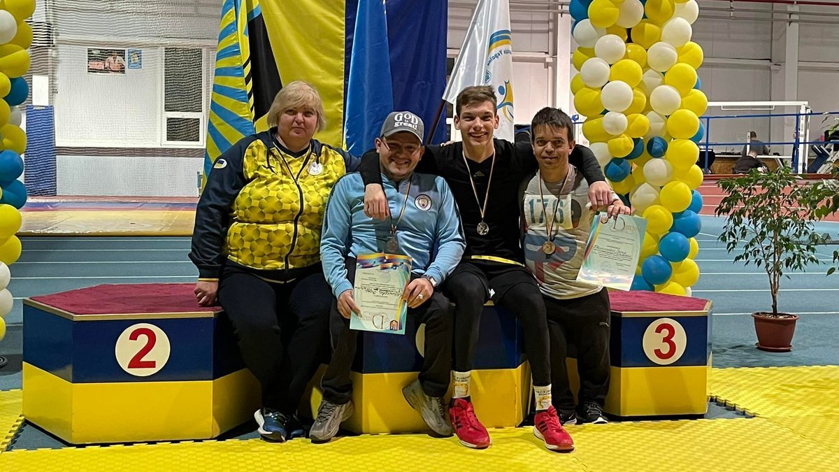 Параспортсмены из Днепра завоевали призовые места на чемпионате Украины по толканию ядра