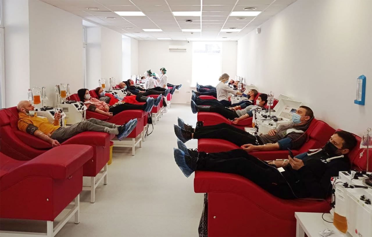 Что происходит в больницах Днепропетровской области и пунктах сдачи крови