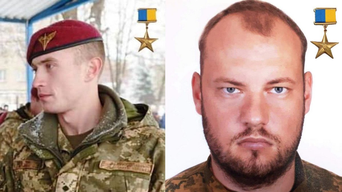 Двоих бойцов из Днепропетровской области удостоили звания "Герой Украины": одного из них посмертно