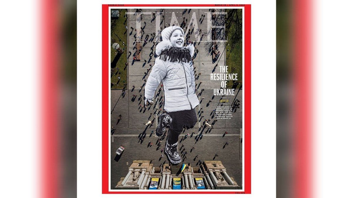 5-летняя девочка из Кривого Рога попала на обложку журнала Time