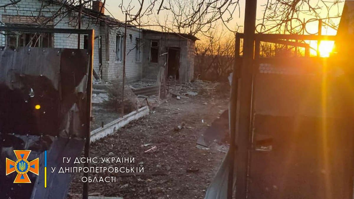22 марта орки обстреляли два населенных пункта Днепропетровской области