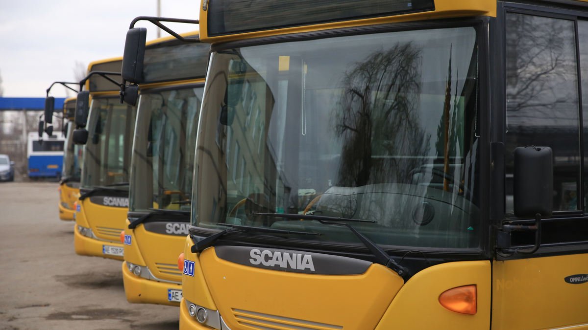 В Днепре изменятся конечные остановки автобусов, которые едут в Таромское, Диевку и Сухачевку