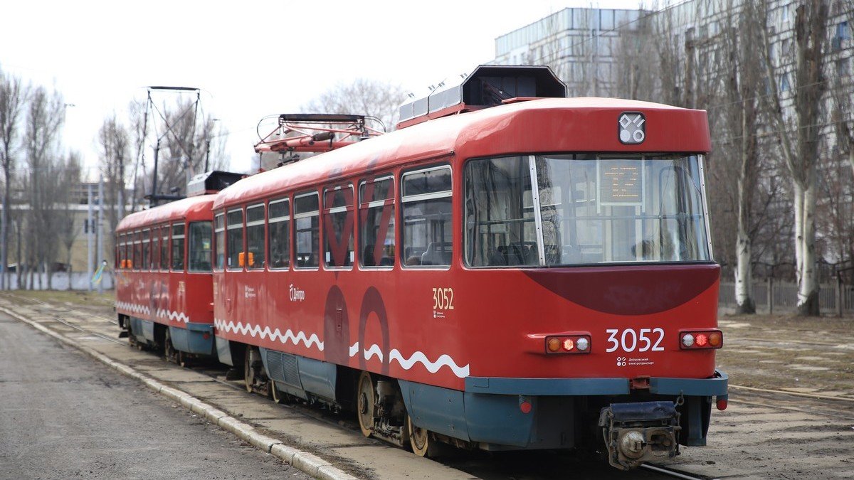 В Днепре временно изменится движение трамваев №6 и №9