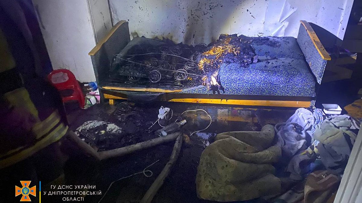 В Кривом Роге горела квартира: погиб мужчина