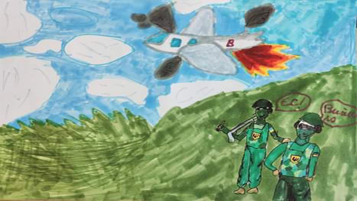 В Днепре объявили конкурс рисунков "Война глазами детей"