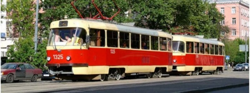 В Днепре временно приостановит работу один из трамвайных маршрутов