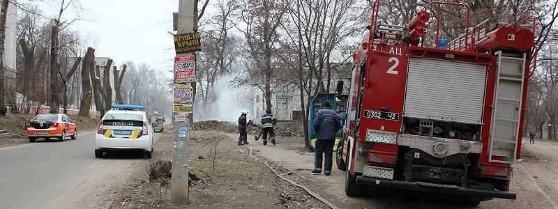 Отравляющий дым, полиция и пожарные: что происходило возле техникума на Мазепы