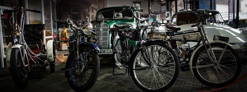 В Днепре представили уникальные французские ретро мотоциклы