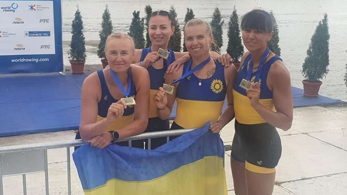 Девушка из Днепра выиграла бронзовую медаль на этапе Кубка мира по академической гребле