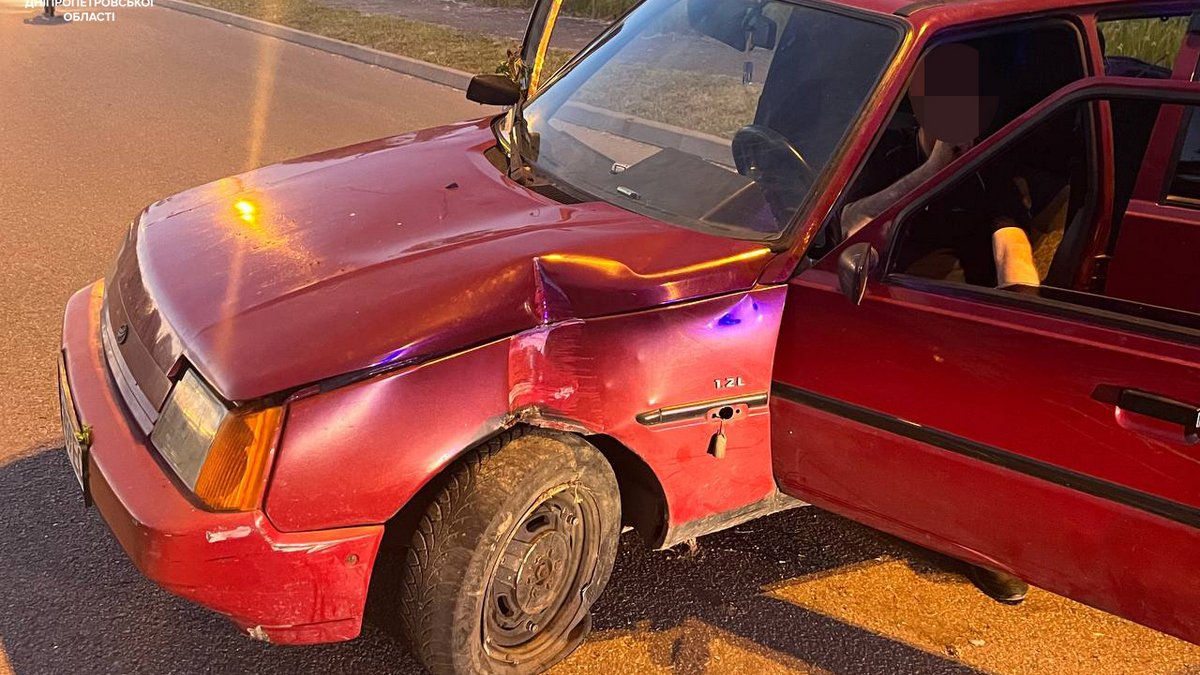 В Днепре случилось две аварии с участием пьяных водителей