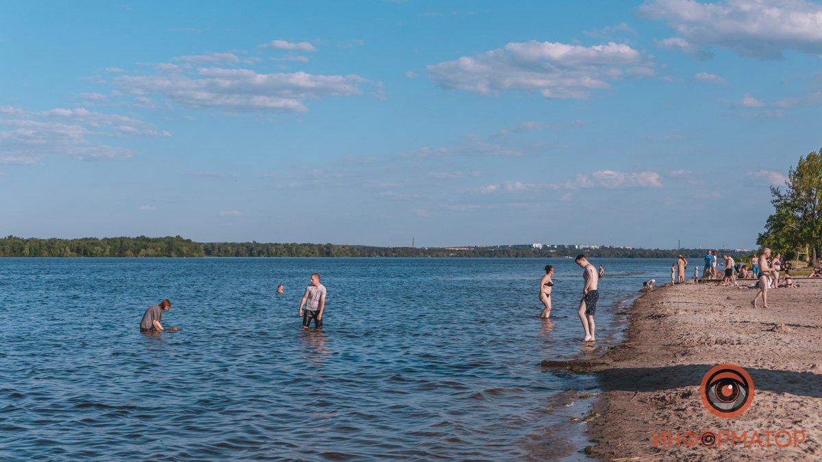 В Днепропетровской области проверили состояние воды на пляжах
