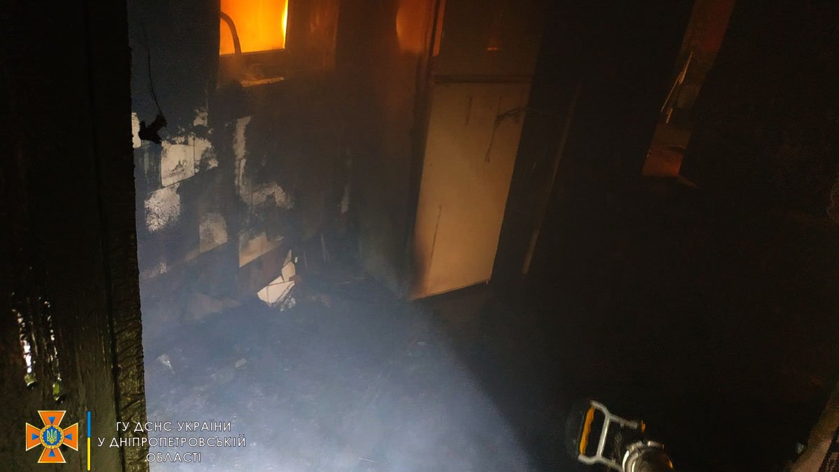 В Днепропетровской области горела летняя кухня: погибла женщина