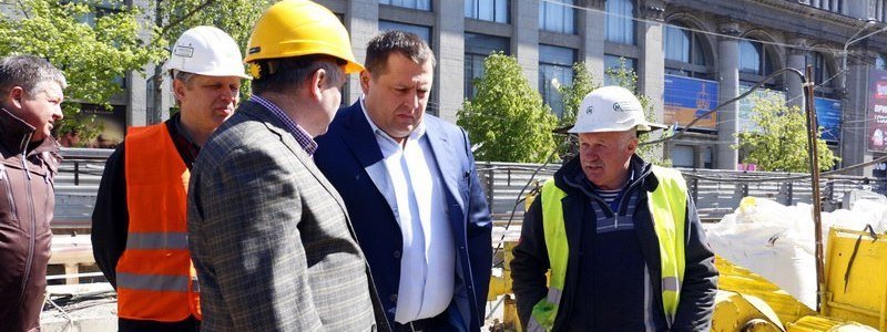 Борис Филатов проинспектировал ход работ по строительству метро
