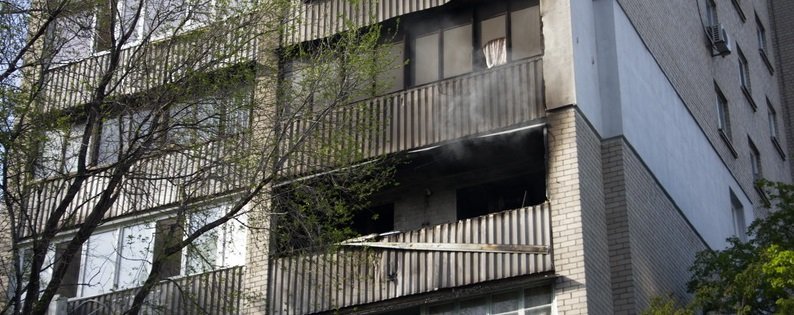 В Днепре горела многоэтажка: погибла женщина