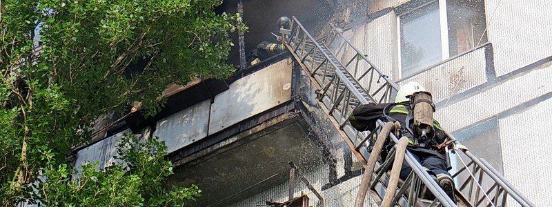 Пожар на 12 квартале: на Гладкова горела квартира